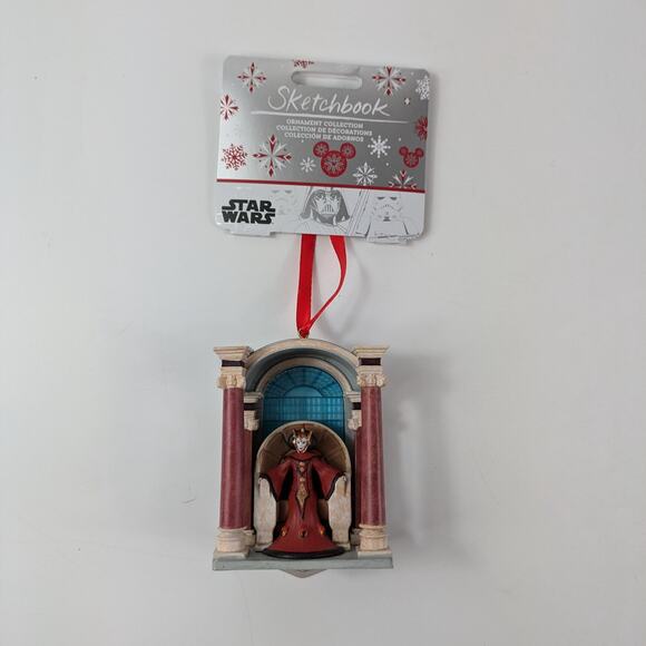 New Star Wars Padme Amidala Christmas Ornament Phantom Menace Sketchbook Holiday - Picture 2 of 12
